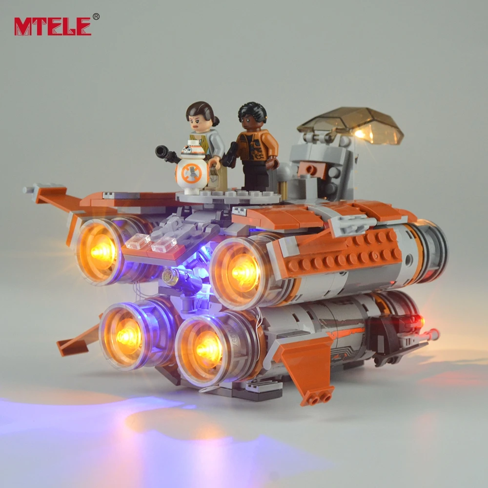 

MTELE Led Light Kit For The Jakku Quad Jumper Compatible With 75178 (NOT Include The Model)