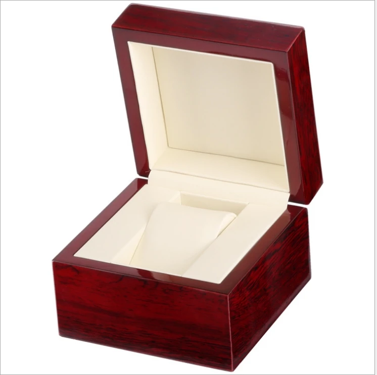 Cherry wooden bangle box design, wooden bracelet packaging watch box Jewelry Packaging
