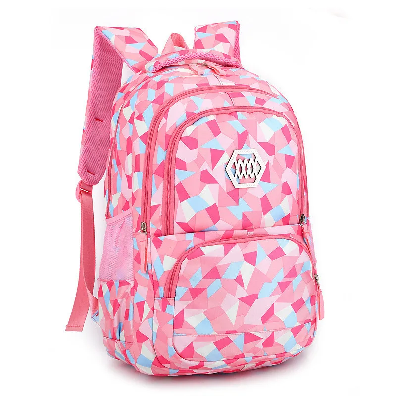 pink big Горячая новинка детские школьные сумки для подростков мальчиков и девочек большой вместительный школьный рюкзак Водонепроницаемый ранец Детская сумка для книг mochila - Цвет: pink big