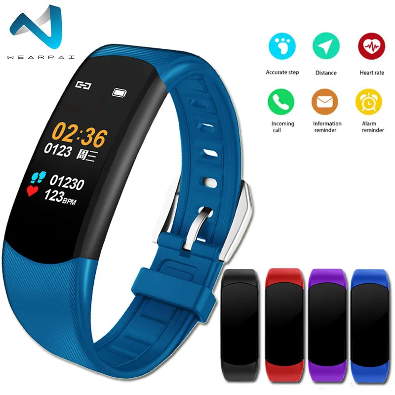

Wearpai Smart Watch Men C5 Blood Pressure Waterproof IP67Heart Rate Monitor Fitness Tracker smart bracelet Outdoor sports forIOS