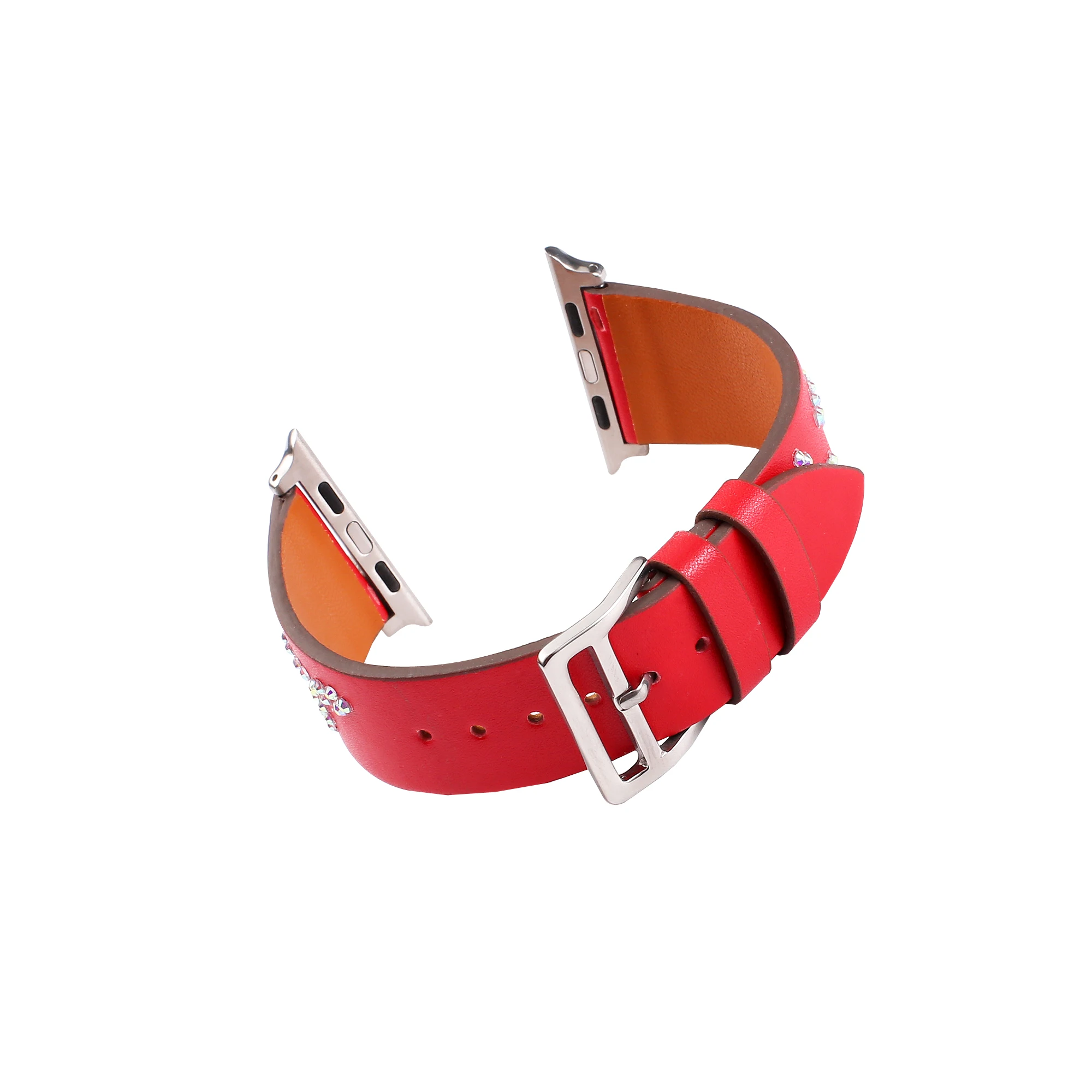 Ремешок для часов из натуральной кожи для Apple watch band 38 мм 42 мм 40 мм 44 мм браслет для iWatch Series 4 3 2 1 для женщин/Menseries 5