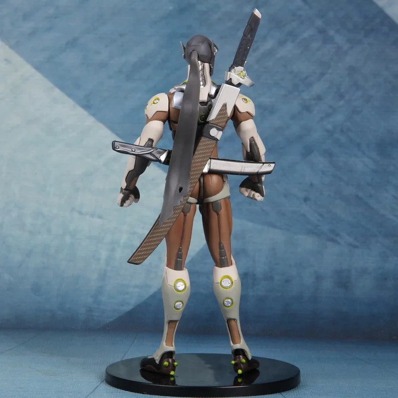 Аниме игра OW Ninja Shimada Genji 18 см шарнирные подвижные фигурки модели игрушек|Игровые и