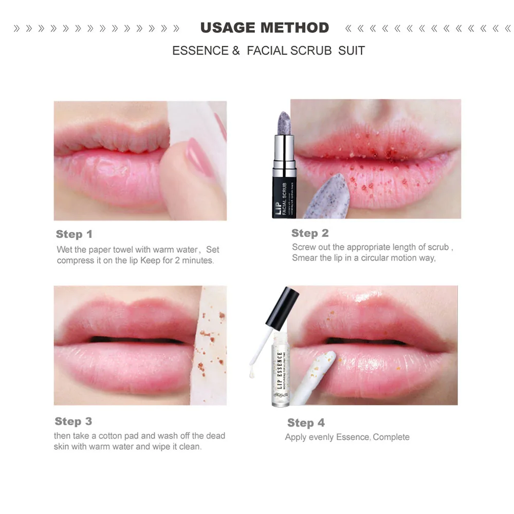 

Moisturizing Lip Care Serum Repairing Lip Plumper Lip Mask Increase Lip Elasticity Reduce Fine Lines Resist Aging Beauty TSLM1