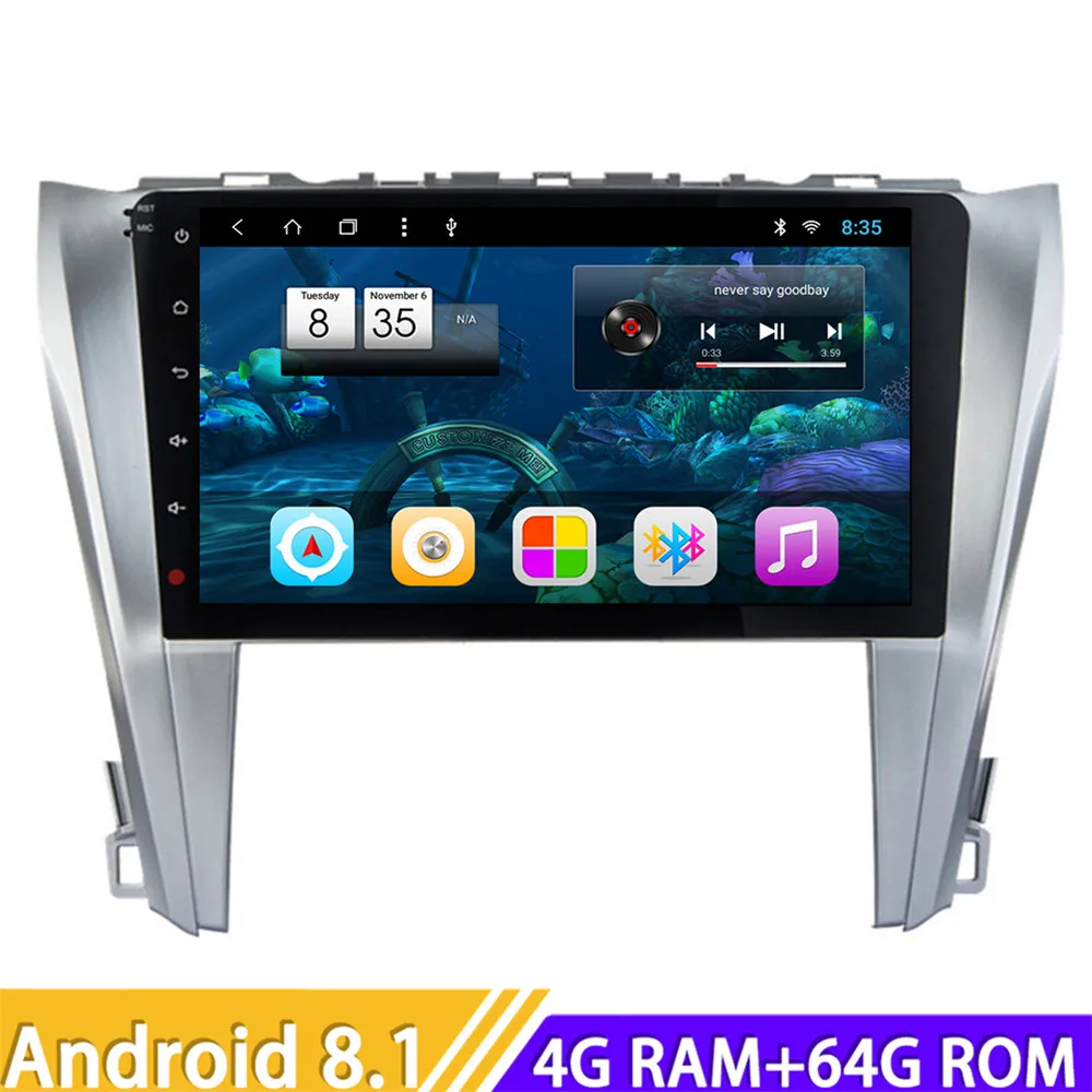 Cheap Roadlover Android 8.1 Car Media Center Autoradio For Toyota Camry 2015 Stereo GPS Navigation Magnitol 2 Din Player Audio NO DVD 0 Cheap Roadlover Android 8.1 Car Media Center Autoradio For Toyota Camry 2015 Stereo GPS Navigation Magnitol 2 Din Player Audio NO DVD 0