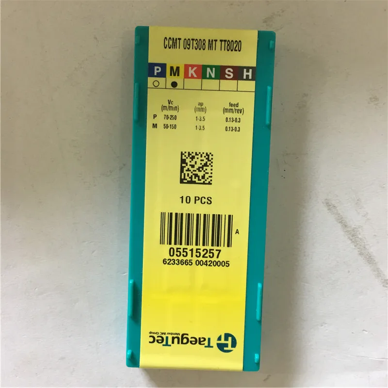 Ccmt09t308 Mt Tt8020 100 Original Taegutec Carbide Insert With The Best Quality 10pcs Lot Free Shipping Carbide Inserts Turning Tool Turning Toolcarbide Inserts Aliexpress