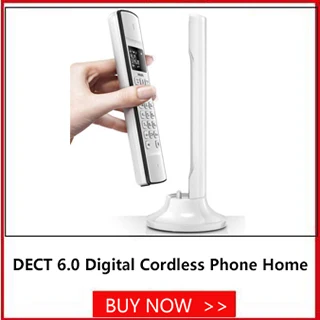 lcd telefone sem fio para escritório em casa preto