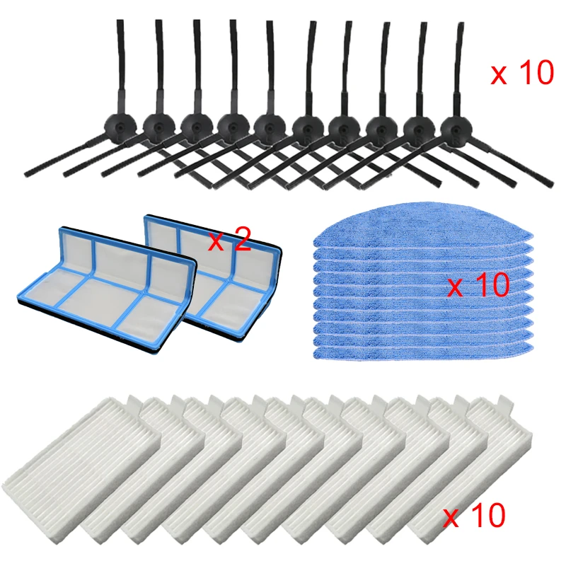 Primary Filter Mop Pads Replacement for ilife A4 A4s Robot Vacuum Cleaner Parts