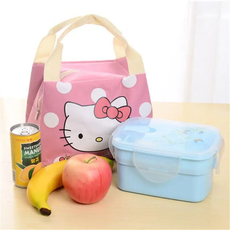 

Lunch Bags For Women Outdoor Portable Lunch Bag Insulation Bag Cartoon Oxford Cloth Waterproof Insulated Lunch Box Bag Koeltas