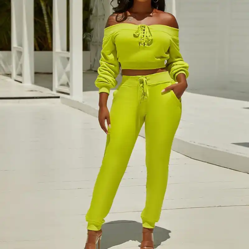 two piece tracksuit set