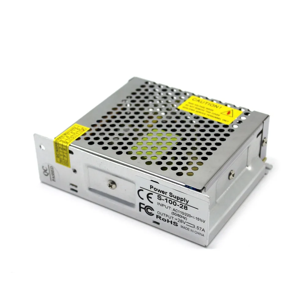 100W 28V 3.6A одиночный выходной драйвер импульсного источника питания Трансформатор