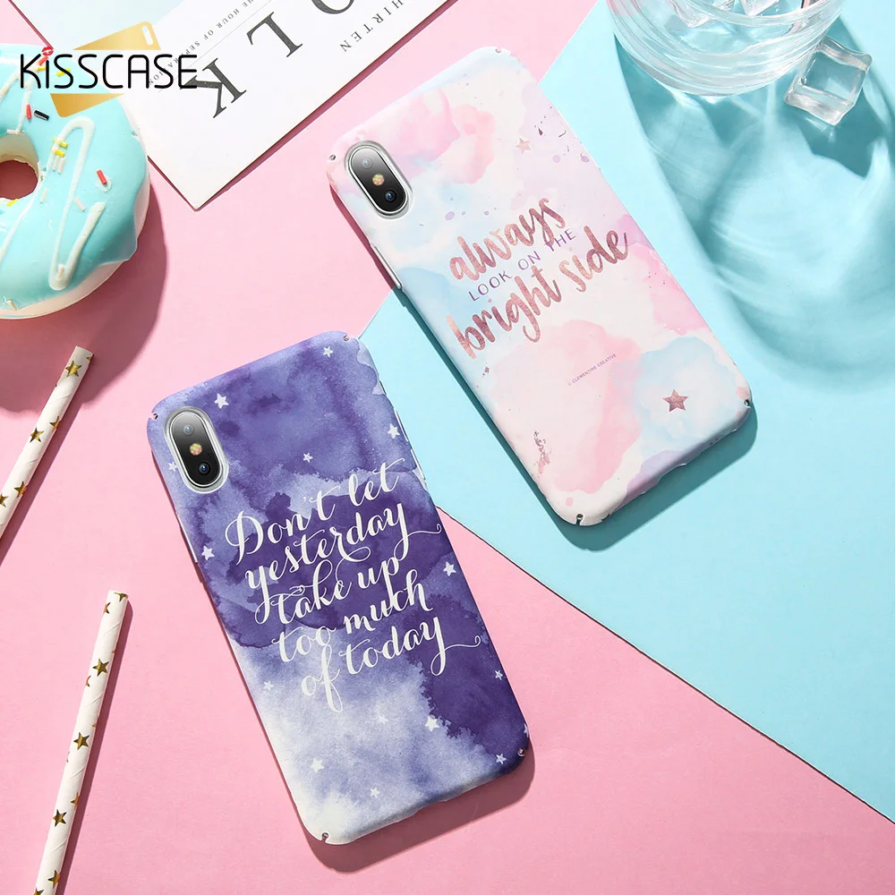 

Case For iPhone XS MAX KISSCASE Phone Cases For iPhone XS MAX XR Capa Abstract Pattern Hard Back Cover For iPhone 8 7 6 6S Plus