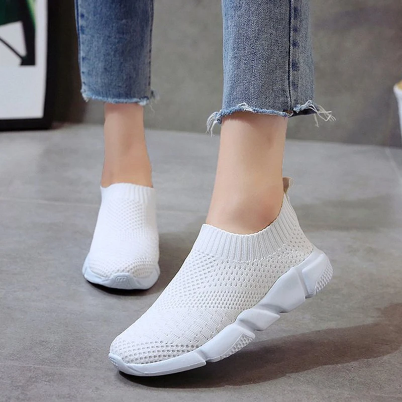 Shoes Women New Design Brand Casual Shoes Women Shoes Breathable Mesh Sock Sneakers Women Shoes Shoes Women New Design Brand Casual Shoes Women Shoes Breathable Mesh Sock Sneakers Women Shoes