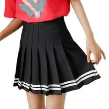 Летние милые женские плиссированные юбки в консервативном стиле мини женские юбки с высокой талией плиссированные мини юбки милые плиссированные юбки