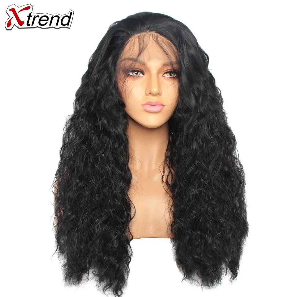 

180% Density Synthetic Lace Front Wig Ombre Pink Wigs For Black Women Curly Long Natural Hair Lacewig Perruque Rose 14&24 inch