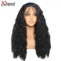 180% Density Synthetic Lace Front Wig Ombre Pink Wigs For Black Women Curly Long Natural Hair Lacewig Perruque Rose 14&24 inch