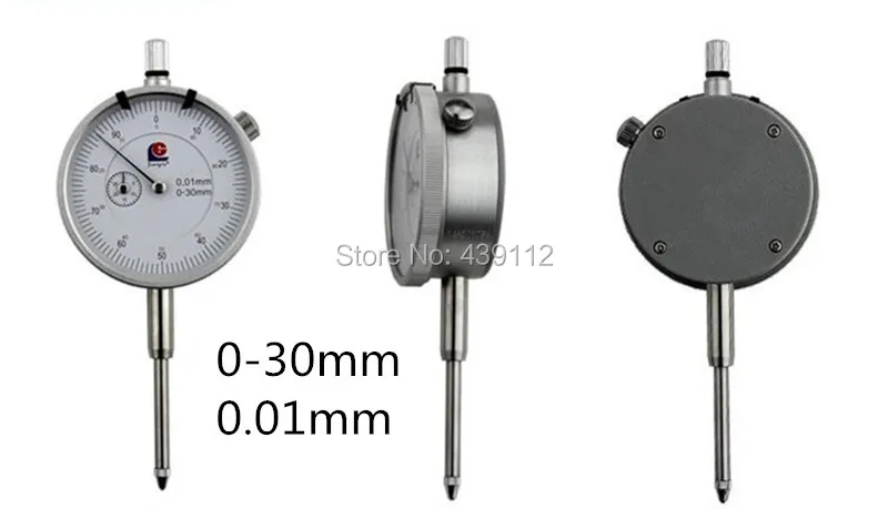 0.01mm High Accuracy Metric Dial Indicator Dial Gauge Measuring Tool . 0-30mm Free Shipping