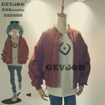 

[Customized] 2018 Anime Vocaloid Miku Magic Future Planet Daily Uniform Cosplay Costume Unisex For Halloween Free Shipping New