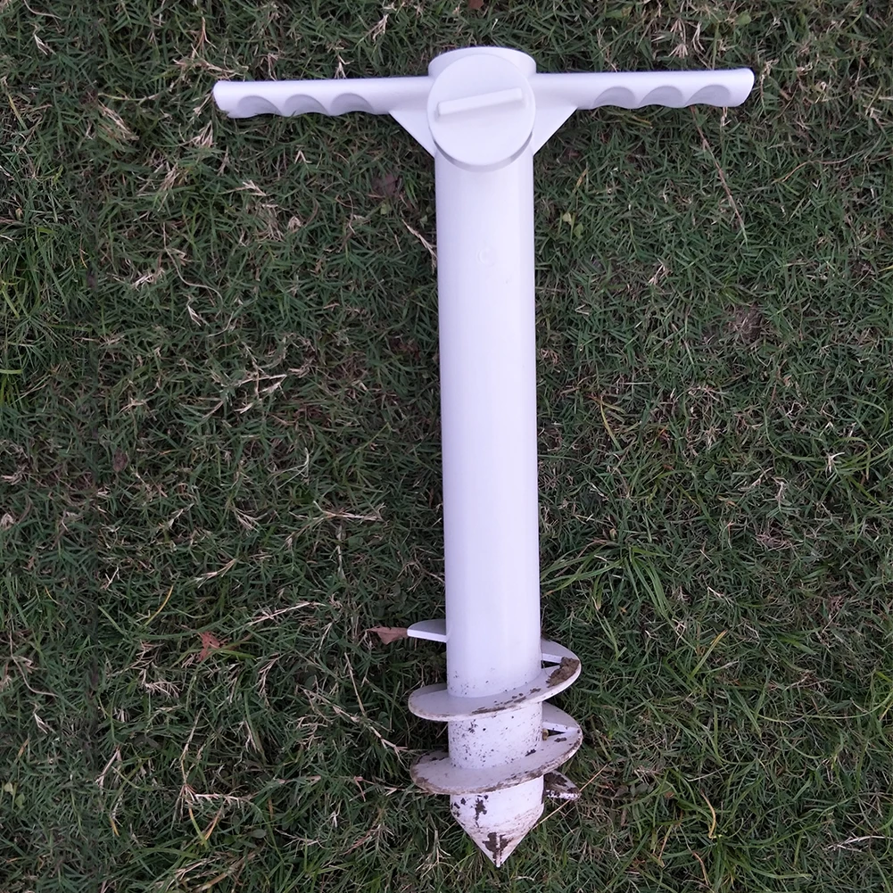 

Durable ABS Lightweight Ground Outdoors Portable Wind Resistant Umbrella Stand Easy Install Beach Universal Fixed Fishing Tool