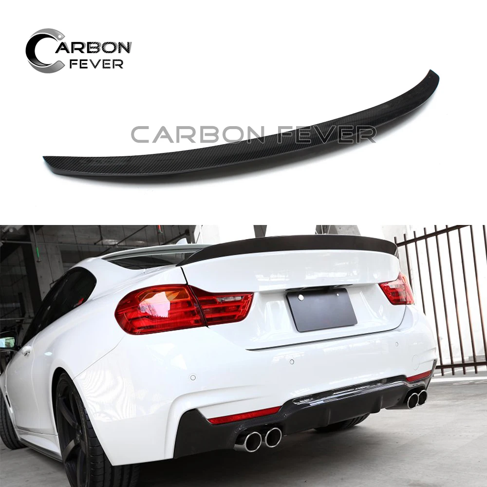For BMW 4 Series Carbon Fiber Spoiler F36 420i 420d 428i 435i 2014 IN