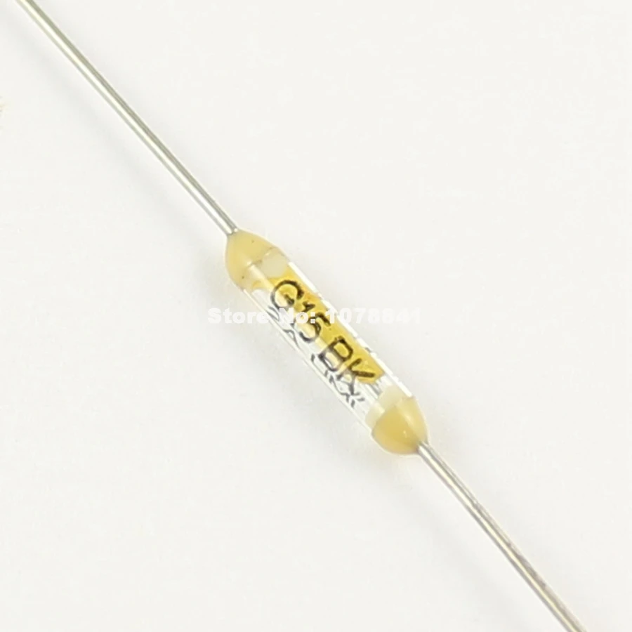 

5Pcs Per Lot ELCUT UMI Microtemp Thermal Fuse Axial Type G15 TF Cutoff 150Degree 2A 250V