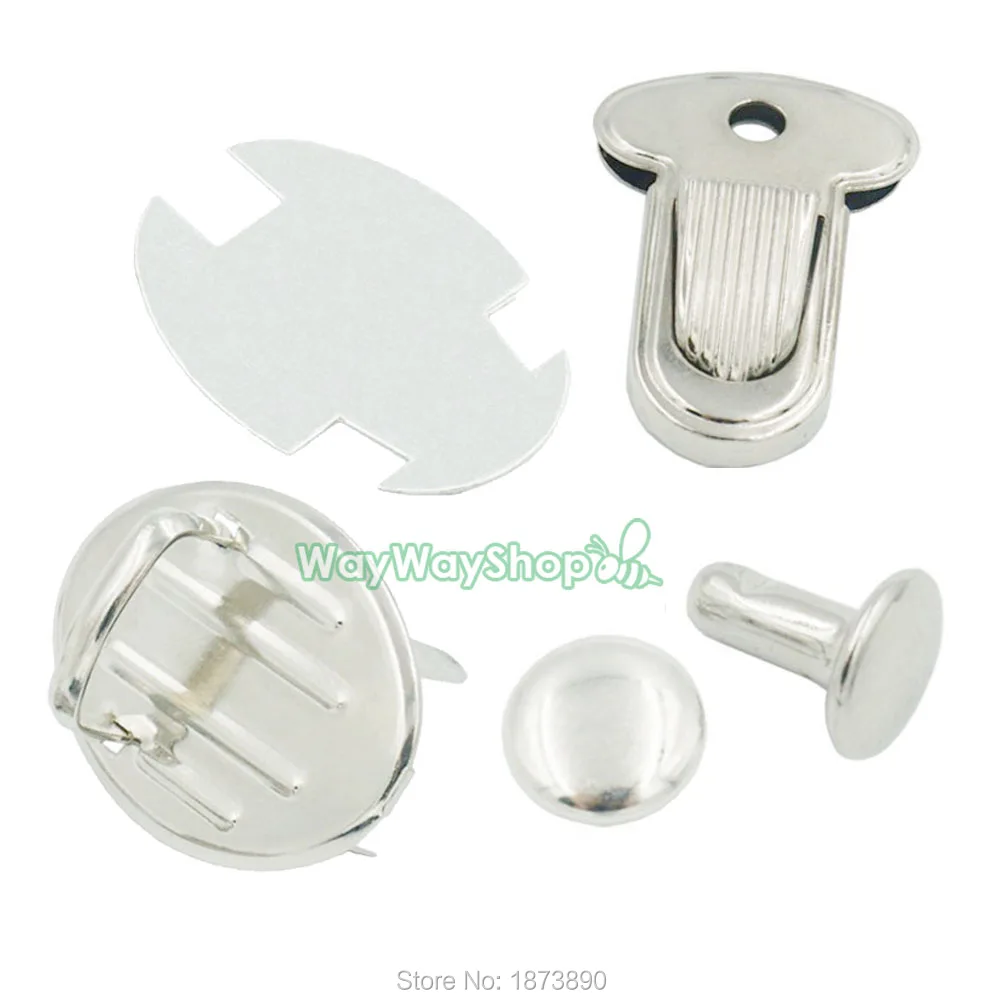Closure Catch Tuck Lock for Leather Bag Case Clasp Purse
