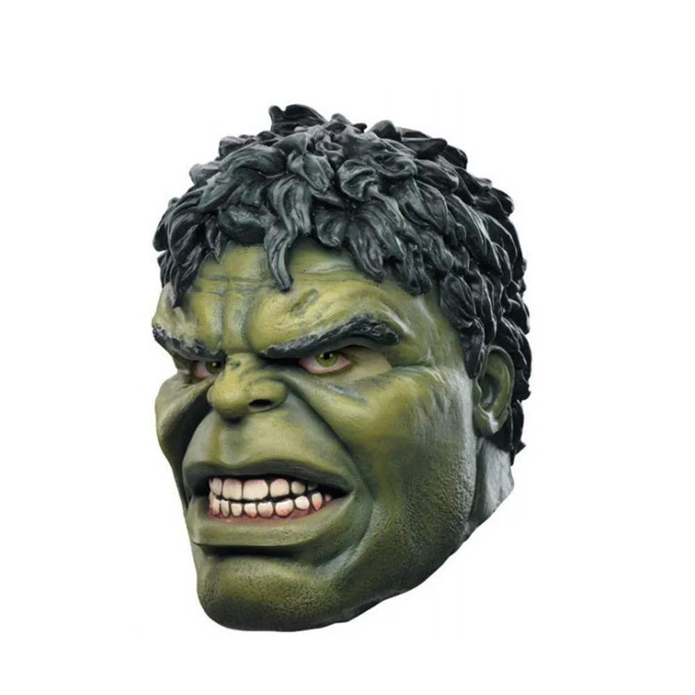 

1pcs Environmental Protection Hulk Realistic Latex Masks Halloween Masquerade Mask Full Face Superhero Party Cosplay Headgear