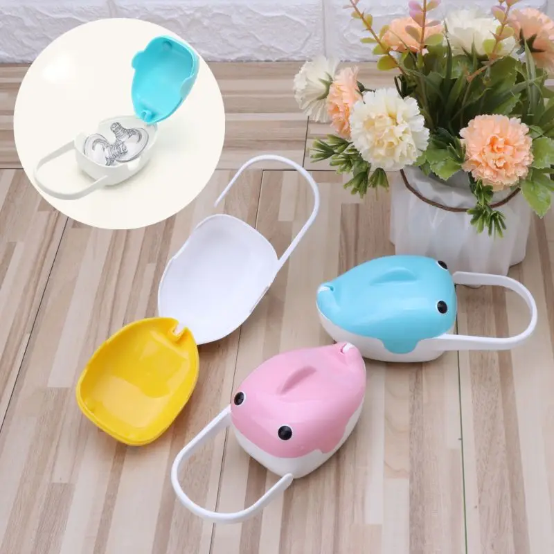 

Cute Whale Portable Baby Infant Kids Pacifier Nipple Cradle Case Holder Travel Storage Box