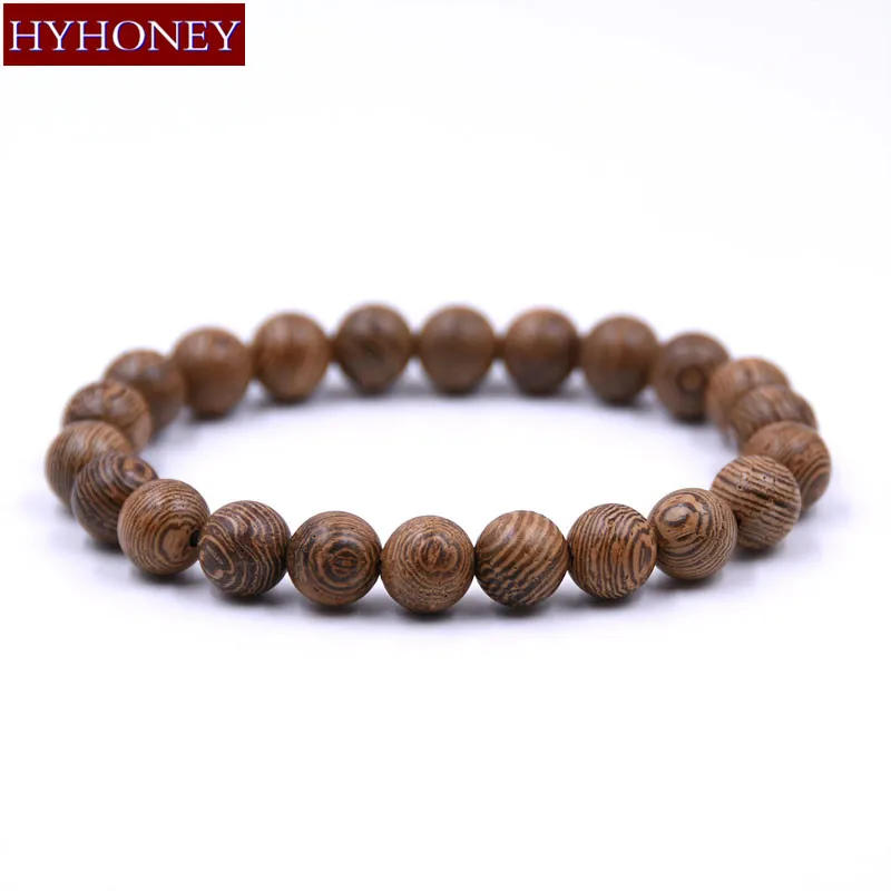 HYHONEY 8 мм бусины мужские ювелирные изделия буддийские prayerискусственные