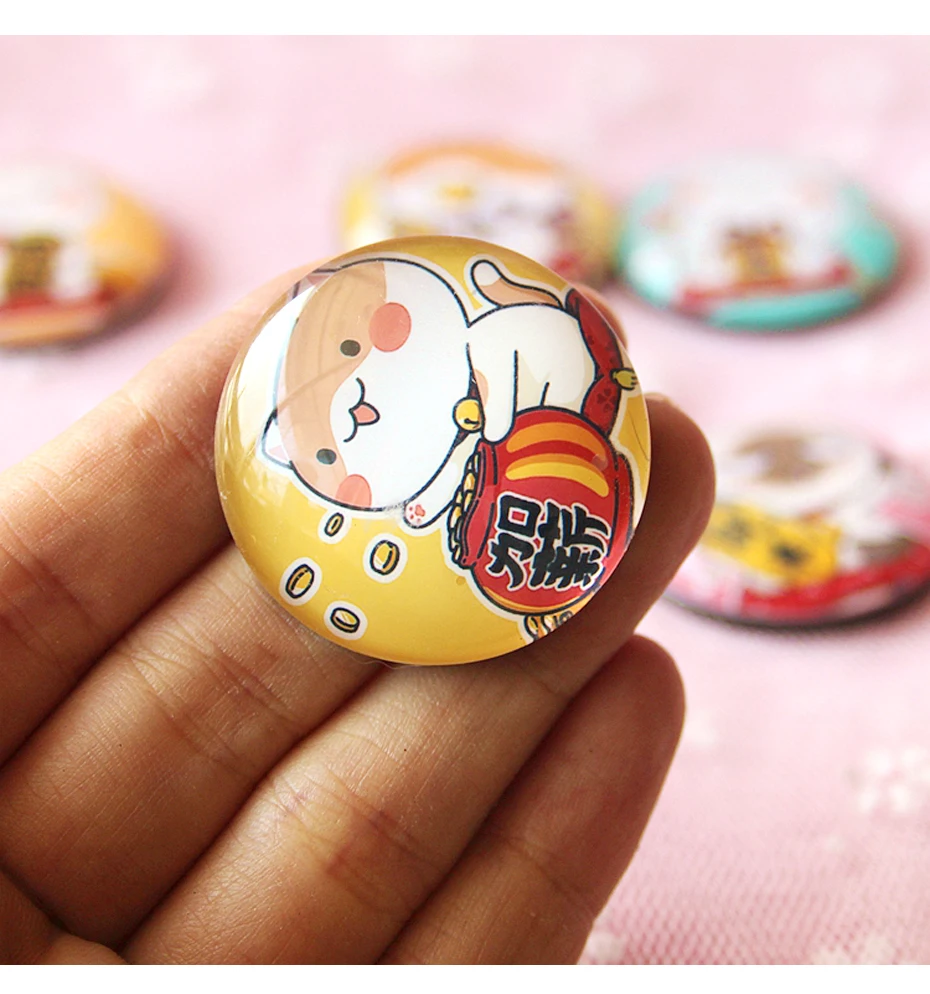 cat hot souvenirs Fridge Magnets 06