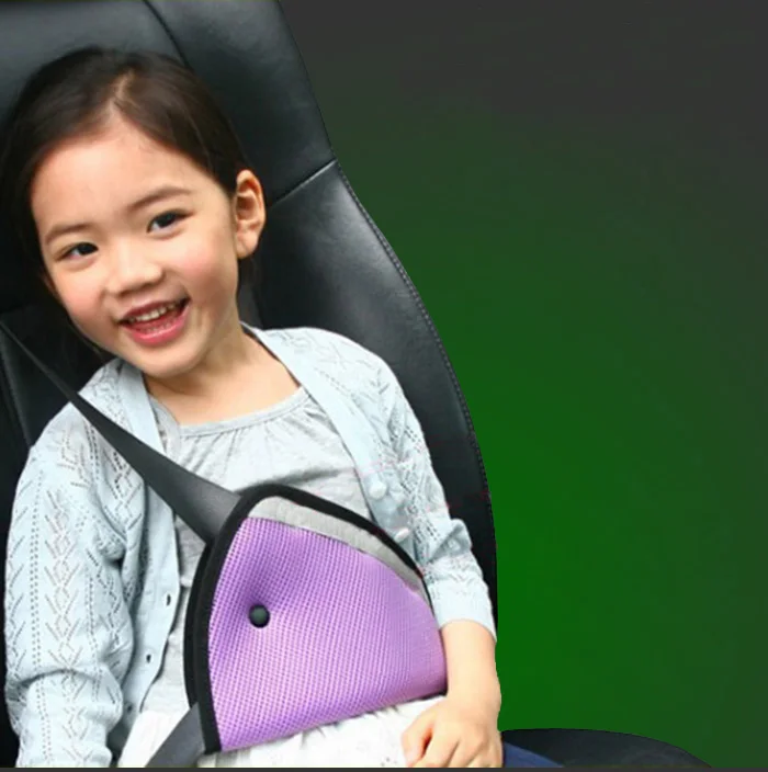 

Car Safety Belt Baby Triangle Safety Seat Belt Adjuster Pad Auto Kids Protection Seatbelt Strap Cover
