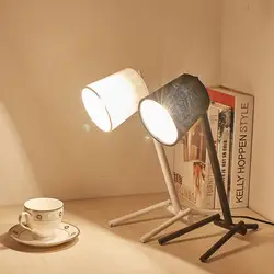 Современный минималистичный светодио дный арт светодиодные настольные лампы прикроватные столы для спальни настольная лампа креативное
