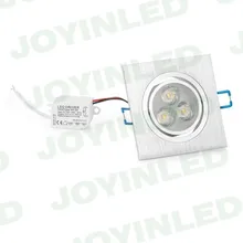 3*1 Вт Светодиодный потолочный светильник 320-360lumen потолочный светильник CE& RoHS AC85-265v теплый белый, холодный белый потолочный светодиодные лампы для дома