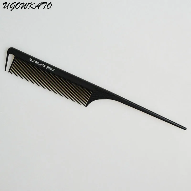 7 шт. Парикмахерская углеродная Антистатическая режущая расческа для стилистов и
