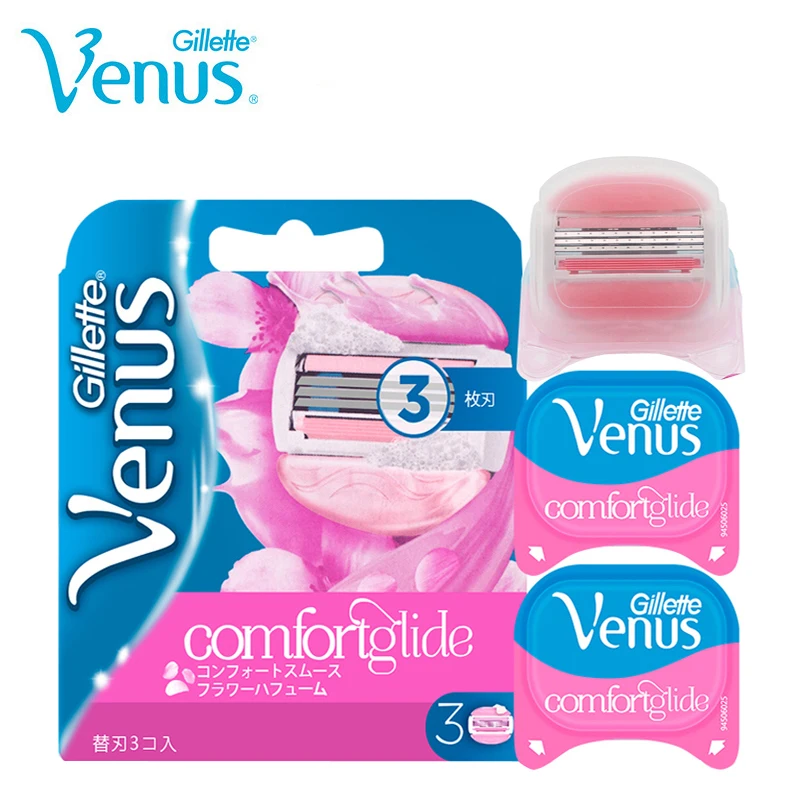Gillette Venus Comfortglide Razor Blade Girls Shaving Hair Removal