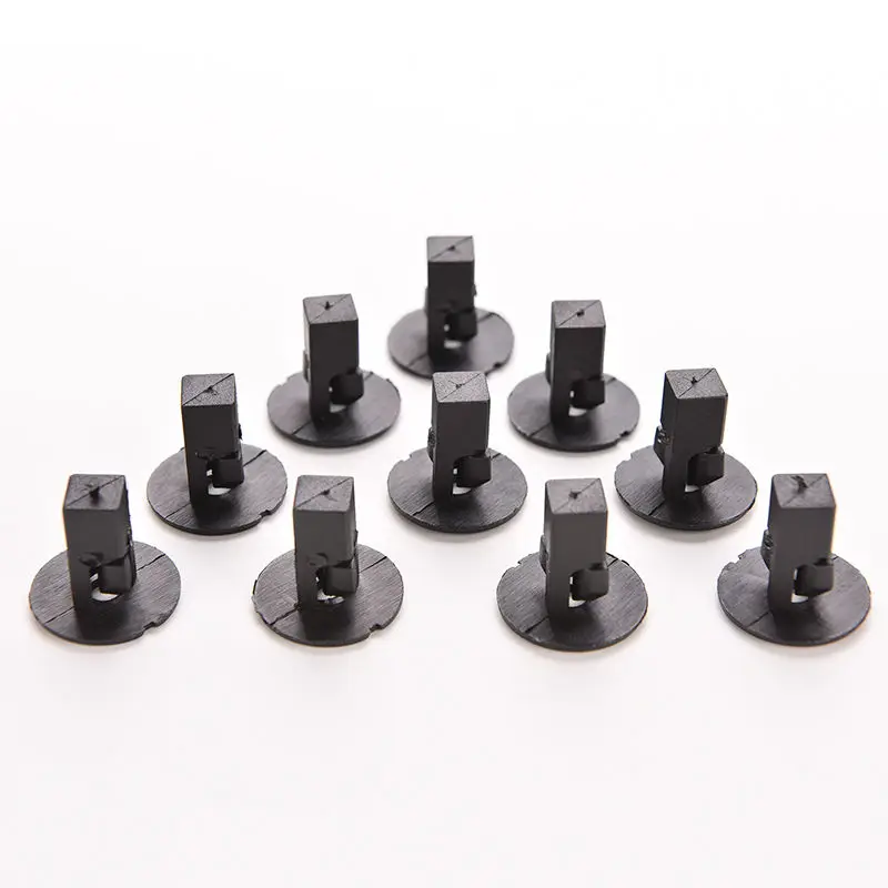 10 Pcs Nylon General Clips Fender Liner Screw Grommets 9MM For Toyota