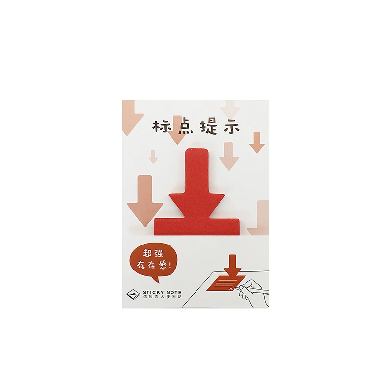 Punctuation Tips Creative Memo Pads Memo Stationery for Message Question Mark for Bookmarks