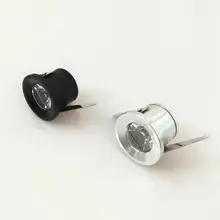 Мини светодиодный светильник 1 Вт Мини светодиодный светильник 10 шт./партия AC85-265V мини светодиодная лампа белый или теплый белый RoHS CE