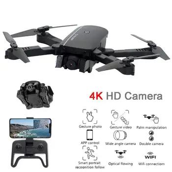 

1808 RC Drone 4K/1080P Wide Angle WiFi FPV Camera Optical Flow Positioning Altitude Hold Gesture Control RC Quadcopter RTF