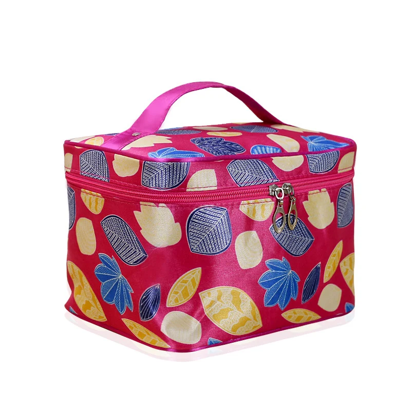 

SUONAYI Large-capacity Portable Toiletry Cosmetic Bag Waterproof Makeup Make Up Wash Organizer Storage Pouch Travel Kit Bag Hand