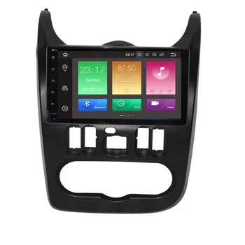 

4G Modem Android 10 Eight core 4+32G 9inch Radio Android Car GPS for Renault Logan I Sandero Lada Lergus Dacia Duster