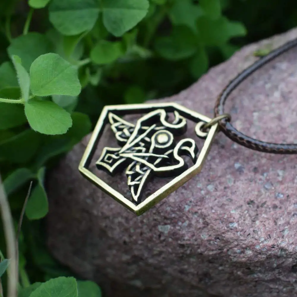 Подвеска SanLan Odin вороны Huginn и Muninn мужское Ожерелье Подвески ворона|Цепочки| |