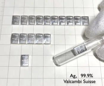 

High Purity Silver Ag 3N 99.9% 1g Precious Metal Gold