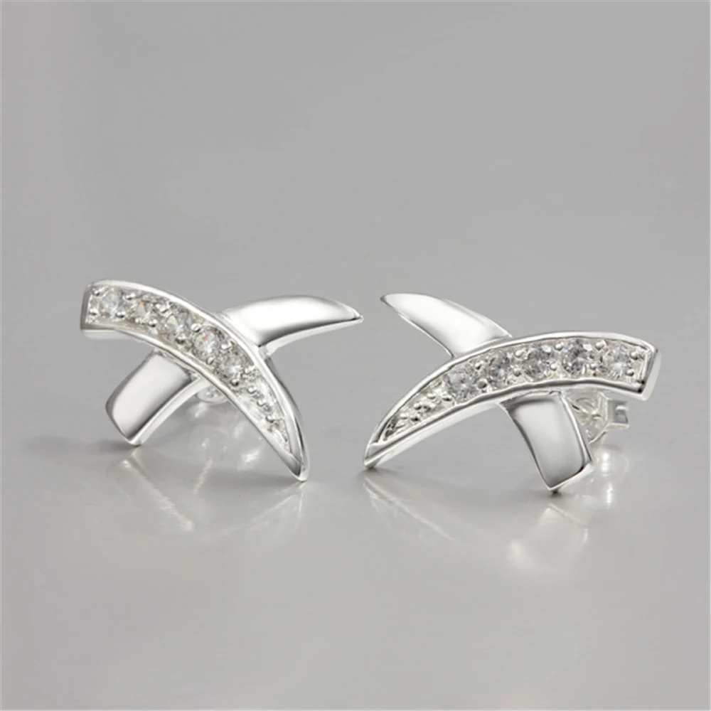 Hot Sale Free Shipping Wholesale 925 Sterling Silver Earrings For Women