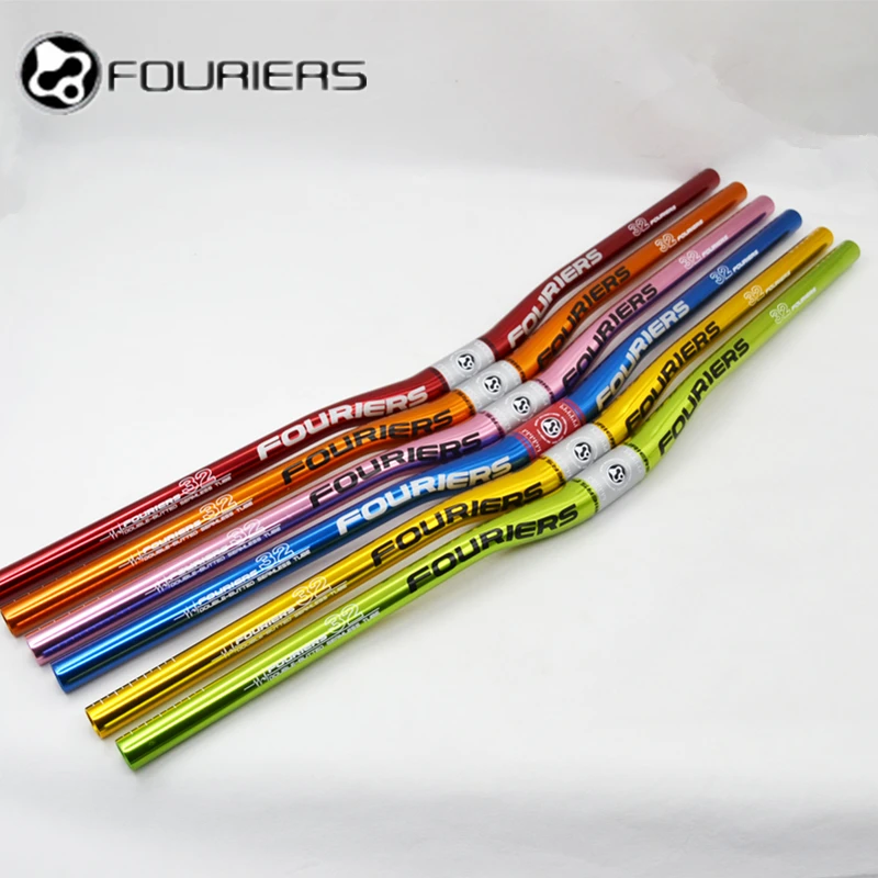 Fouriers AL7075 MTB Flat Handlebar 31.8 x 680mm 760mm Eccentric 5mm Comfort Bar