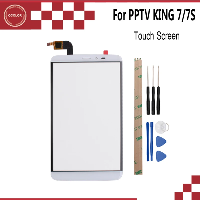 Ocolor для PPTV KING 7 Сенсорная панель 6 дюймов сенсорный экран дигитайзер сенсор Замена