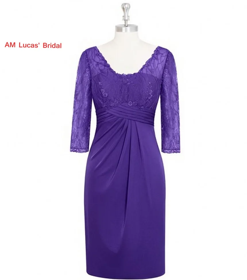 Nieuwe Moeder van De Bruid Jurken Met Kant Lange Mouw vrouwen Avondfeest Moeder Bruidegom Formele Gowns Voor Wedding Party toga Nieuwe Moeder van De Bruid Jurken Met Kant Lange Mouw vrouwen Avondfeest Moeder Bruidegom Formele Gowns Voor Wedding Party toga