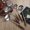 Kitchen Cooking Utensils, Turner/ Soup Ladle/ Slotted Turner/ Slotted Spoon/ Pasta Server, 304 Staniless Steel 2