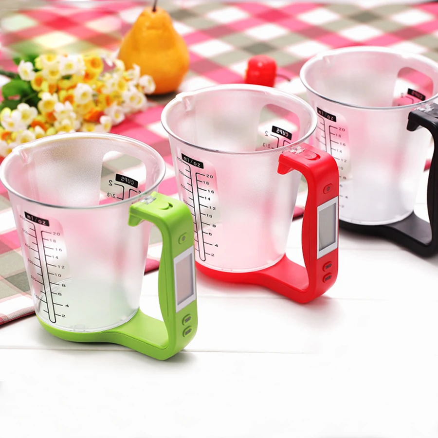 DUOLVQI Hostweigh Digital Cup Scale Electronic Measuring Household