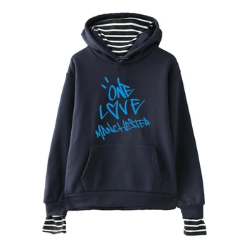 

Ariana Grande Casual Fashion Print Outwear Fake Two Pieces Sweatshirt HighStreet Women Hoodies Sweatshirt 2XS-2XL