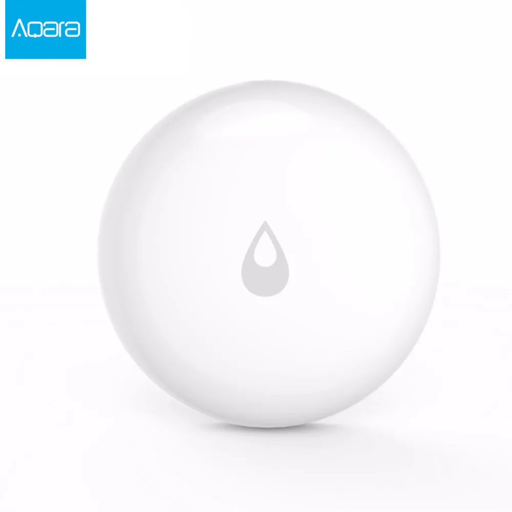 

Xiaomi Aqara Water Leakage Sensor Flood Alarm Detector Zigbee Wireless Water Leak Detection for Smart Home Control Security